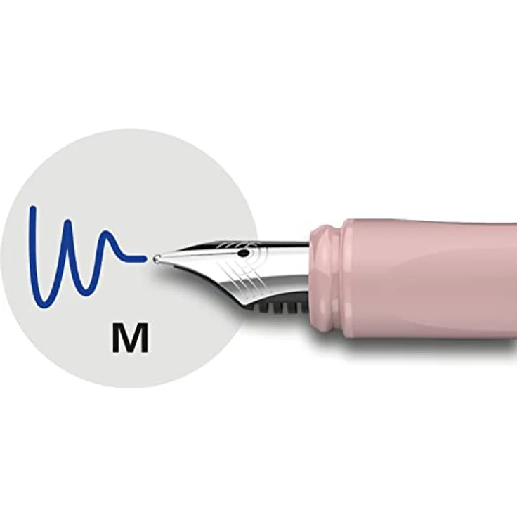 SCHNEIDER Füllhalter Ceod Shiny, Edelstahlfeder, auswechselbare Tintenpatrone, powder pink – Bild 6