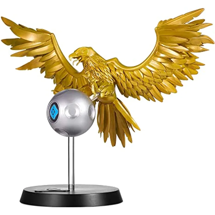 Numskull Destiny 2 Rival Warlock Ghost Shell Figure, 25 cm Sammelfigur mit goldenen Details - Offizielles Destiny 2 Merchandise, limitierte Auflage