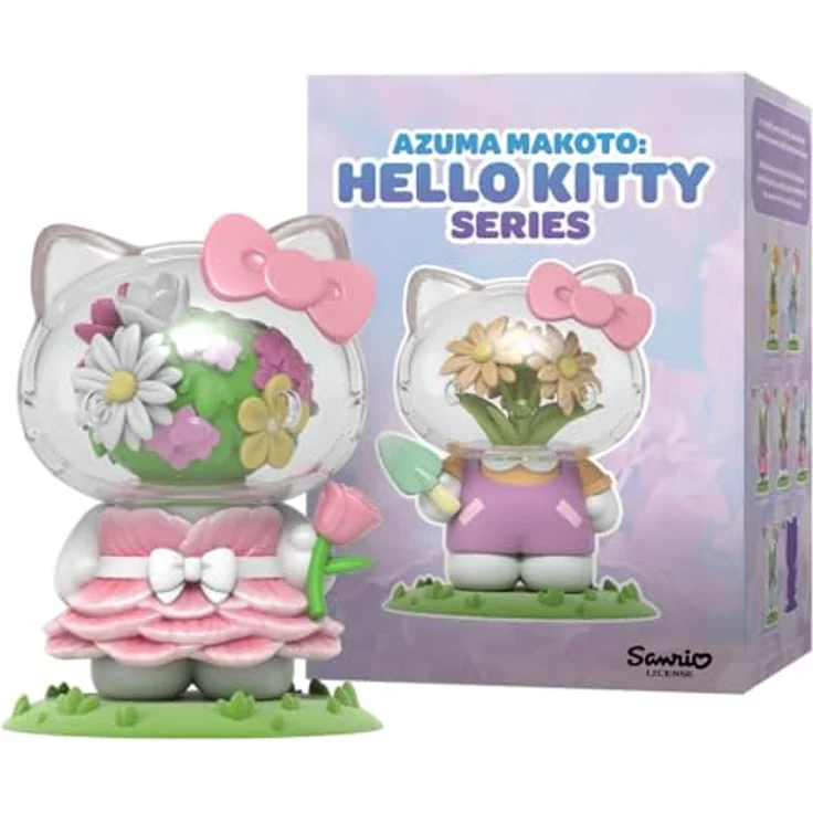 Mighty Jaxx Azuma Makoto x Sanrio: Hello Kitty Überraschungsbox-Sammelfigur, 10 cm, mit NFC-Token und Charakterkarte, zufälliger Charakter – Bild 5