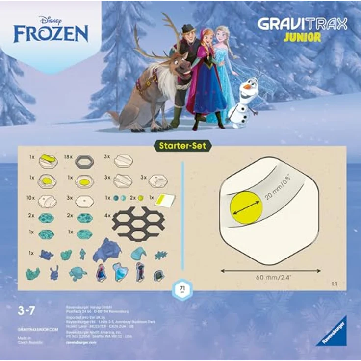 Ravensburger 73385 GraviTrax Junior Starter-Set Disney Frozen ...