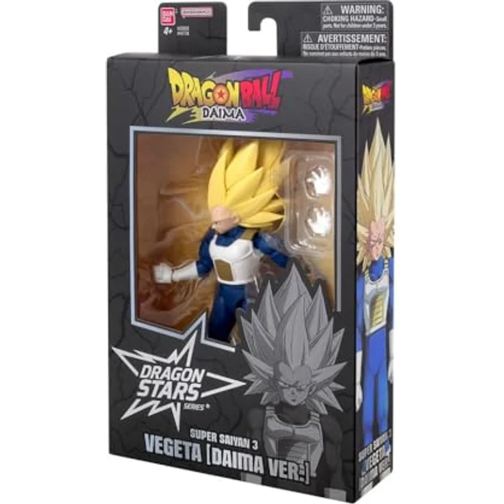 Bandai Dragon Stars Figur 17 cm - Dragon Ball Daima - Super Saiyan 3 Vegeta SSJ3 - Offizielle Dragon Ball Lizenz – Bild 4