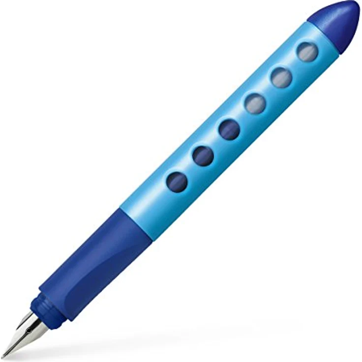 Faber-Castell Schulfüller Scribolino Linkshänder L hellblau - Preisvergleich – Bild 2