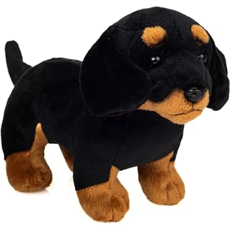 Teddy-Hermann Dackel stehend, 21 cm, 3-fach sortiert, Kuscheltier – Bild 5
