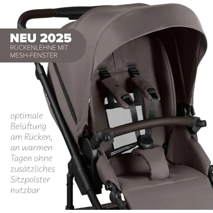 ABC Design Salsa 5 Air Teddy, 3in1 Kinderwagen mit Babywanne, Sportsitz und Babyschale, inklusive Zubehör, geeignet von Geburt bis 4 Jahre – Bild 6