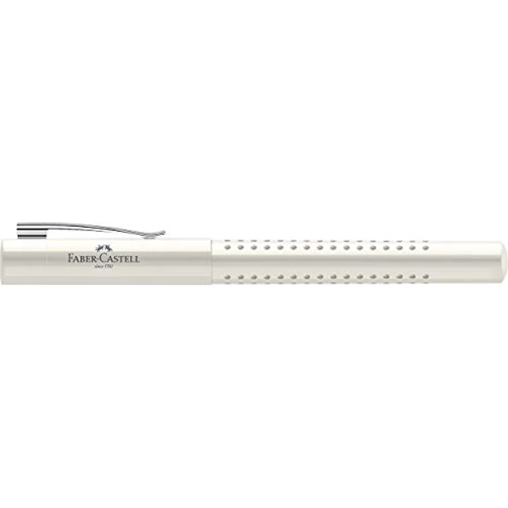 Faber-Castell 201527 - Schreibset Grip 2010, Kugelschreiber und Füller, coconut milk, 1 Stück – Bild 4