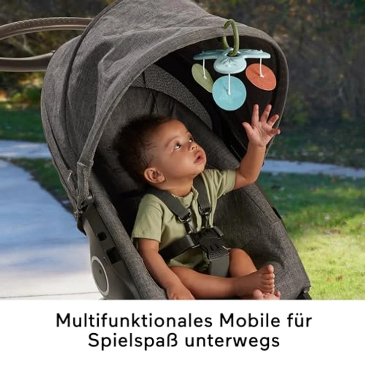 Fisher-Price® Simply Senses Spieldecke mit Spielbogen, sensorische Erlebnisdecke mit 6 frei positionierbaren Spielzeugen, Koala und Mobile, farbenfroh – Bild 5