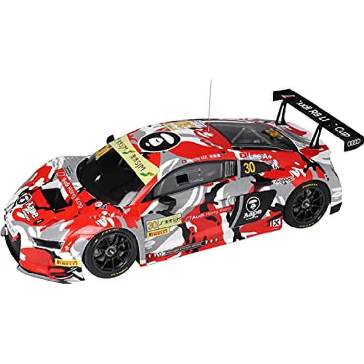 Beemax Audi Hong Kong R8 2015 MACAU GT, Modellfahrzeug mit detailgetreuer Ausführung und originaler Lackierung