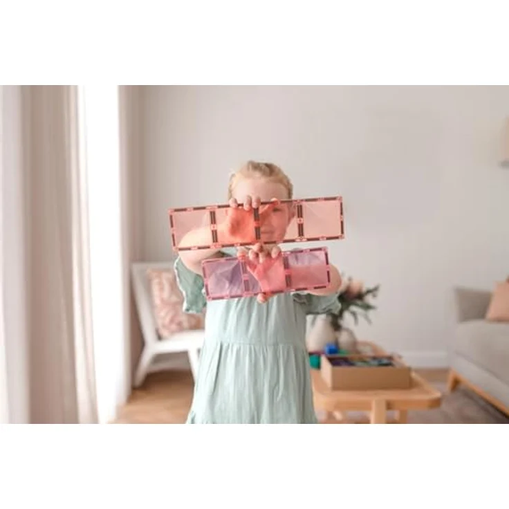 Connetix Pastel Rectangle Pack Magnetspielbausteine, 24 Teile, ab 3 Jahren – Bild 5