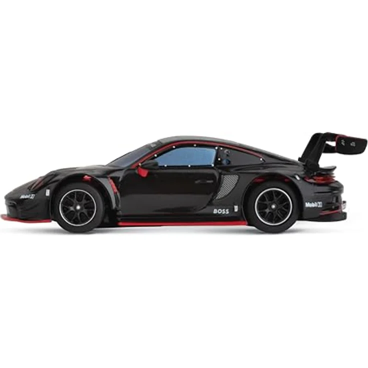 Carrera Hybrid Porsche 911 GT3 R Black Devil 1:50 Rennbahnauto mit Front- und Rücklichtern, USB-C-Aufladung, Mobile App-Steuerung – Bild 2