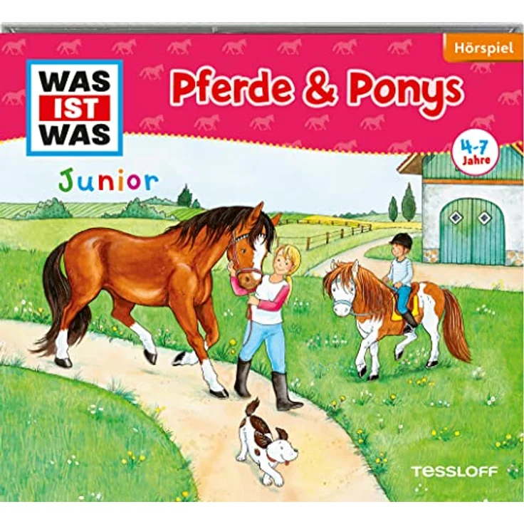 Tessloff Verlag Hörspiel WAS IST WAS Junior Hörspiel: Pferde & Ponys, Lerngeschichten für Kinder ab 4 Jahre – Bild 2