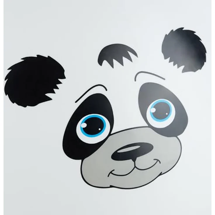 relaxdays Hüpfball für Kinder mit Tiermotiv, Panda, ca. 55 cm, PVC, phthalatfrei, für drinnen und draußen, max. Traglast 150 kg – Bild 6