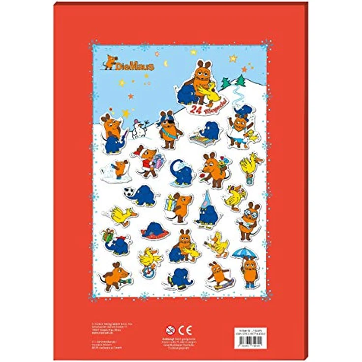 Magnet-Adventskalender "Die Maus" – Bild 3