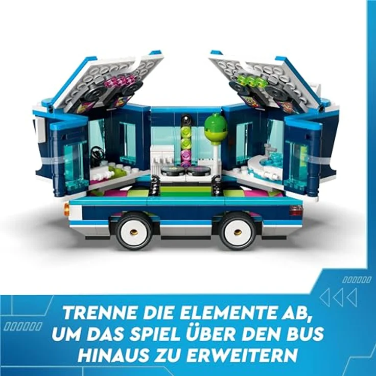 LEGO® Konstruktionsspielsteine Minions und der Party Bus (75581), LEGO Despicable Me, (379 St), Made in Europe - Preisvergleich – Bild 6