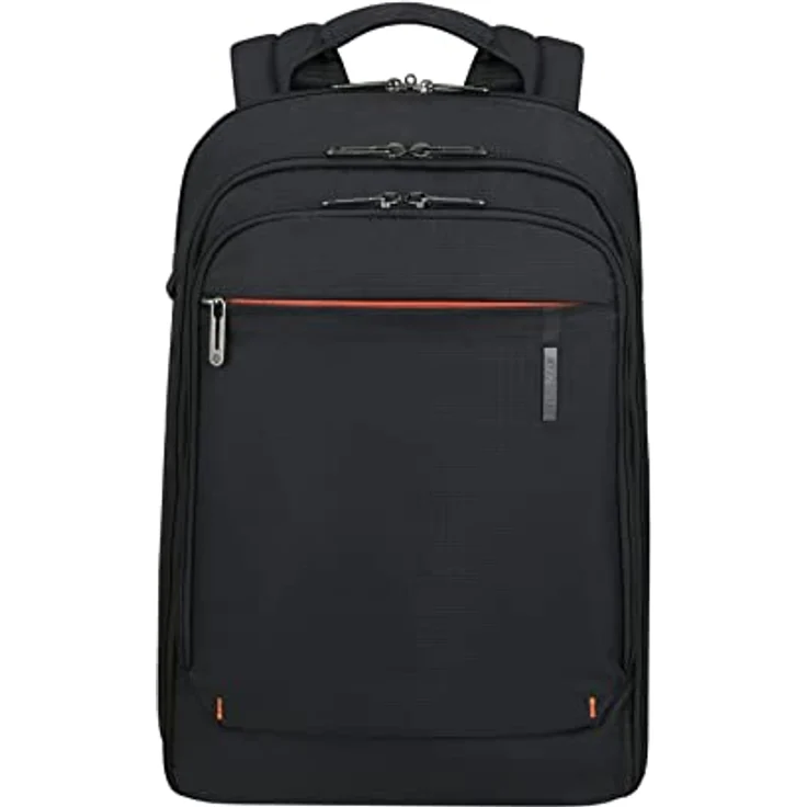 Samsonite Network 4 - Laptoprucksack 15.6 Zoll, 43.5 cm, 20.5 L, Schwarz (Charcoal Black) – Bild 2