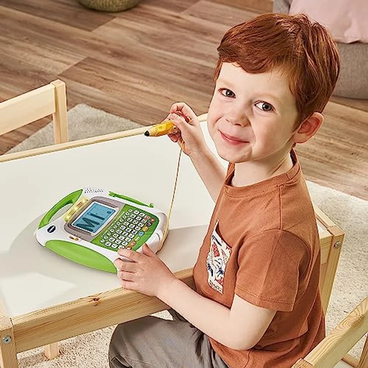 VTech Professor Schreibfix Buchstabenspaß – Schreibtafel zum Schreiben und Lesen lernen – Für Kinder von 4-8 Jahren – Bild 4