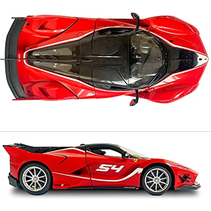 Mondo Motors, FERRARI FXXK EVO, Modell im Maßstab 1: 14, Geschwindigkeit bis zu 10 km / h, Spielzeugauto für Kinder - 63596 – Bild 4