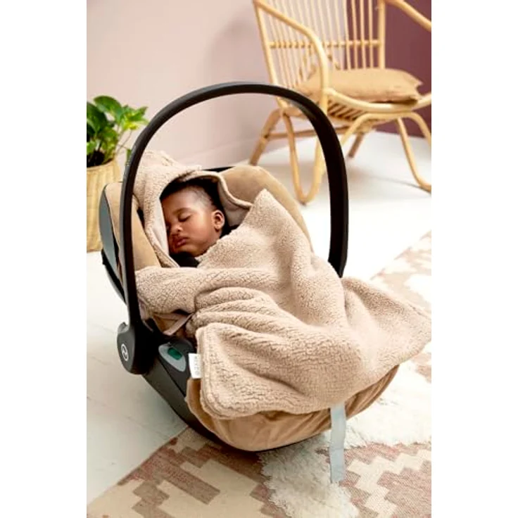 Meyco Baby Fußsack - Teddy Sand - 40x82cm - Einzelpackung – Bild 5
