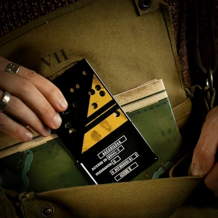 Fanattik Fallout Eternal Replik Nuclear Keycard, limitiert auf 5.000 Stück, Metall-Kostümzubehör – Bild 5