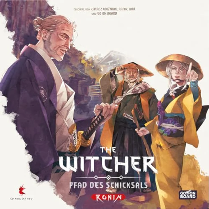 Go On Board The Witcher: Pfad des Schicksals Ronin, Grundspiel für 1-5 Spieler, Kennerspiel, 14+, 45-90 Minuten, Deutsch – Bild 2