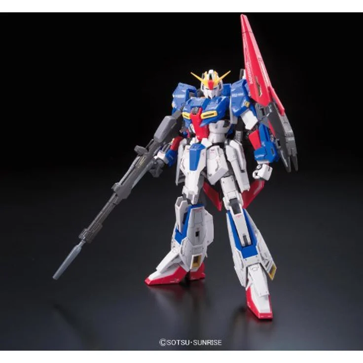 Bandai Spirits RG 1/144 ZETA GUNDAM BL, vollbewegliches Modellkit ohne Kleber und Anstrich, farbige Teile, inspiriert von Mobile Suit Gundam – Bild 2