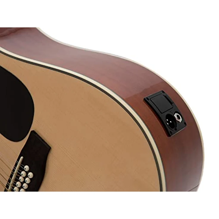 Dimavery DR-612, 12-saitige Westerngitarre in natur, ideale Kindergitarre – Bild 6