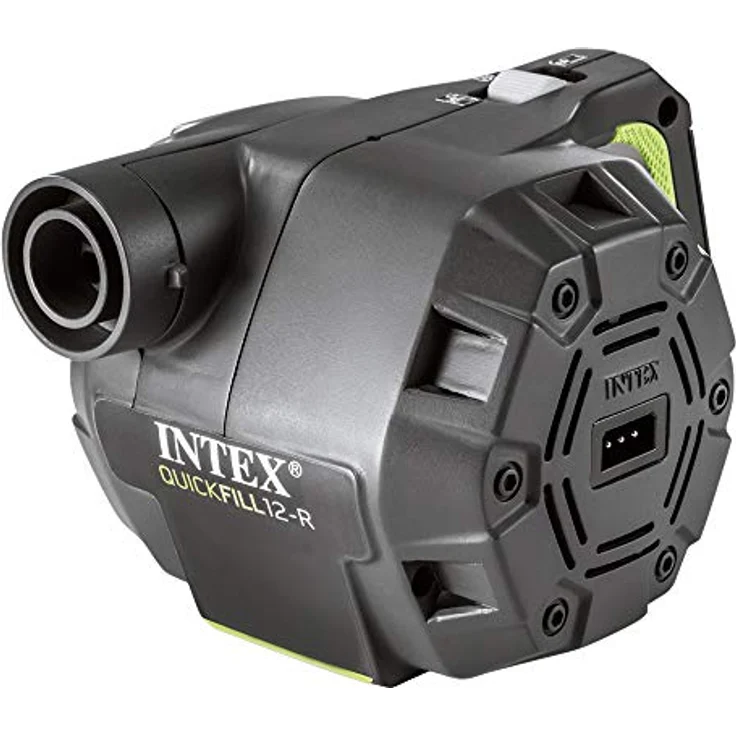Intex Pumpe elektrisch 220V, inklusive 12V Adaptor, wiederaufladbare Batterie eingebaut, Pumpleistung# 650 l/min – Bild 4