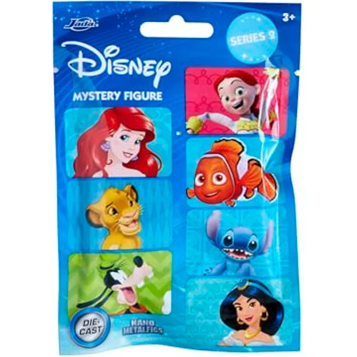 Jada Disney Blind Pack Nanofigs, Sammelfigur mit 12 verschiedenen Disney Figuren, 4 cm, sortiert – Bild 2