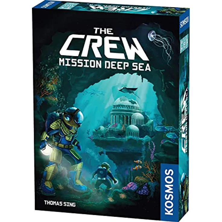 Thames & Kosmos The Crew: Mission Deep Sea, Cooperative Card Game, Trick Taking Game, Ages 10+