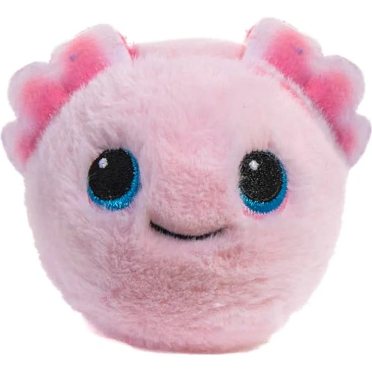 TY Beanie Bouncers - Gill The Axolotl, Rosa mit blauen Augen, Kuscheltier und Hüpftier zum Sammeln, T83068 – Bild 1