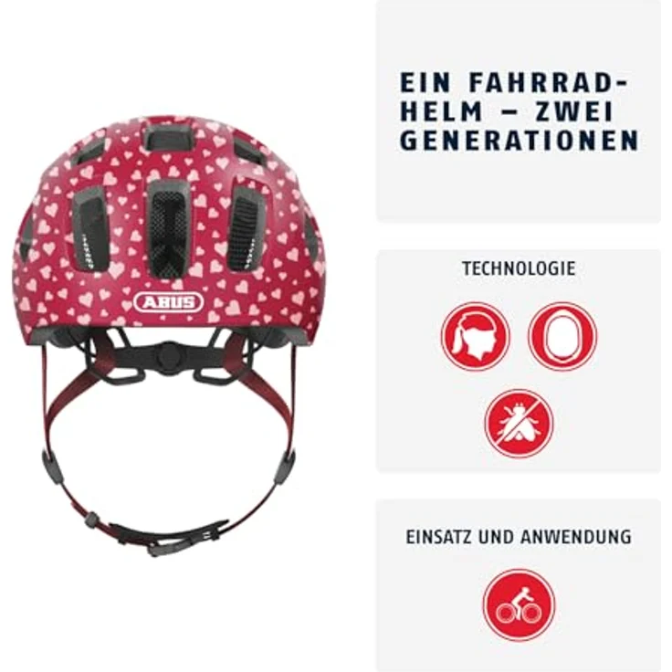 ABUS Youn-I 2. 0 Fahrradhelm für Jugendliche und Erwachsene – Bild 3