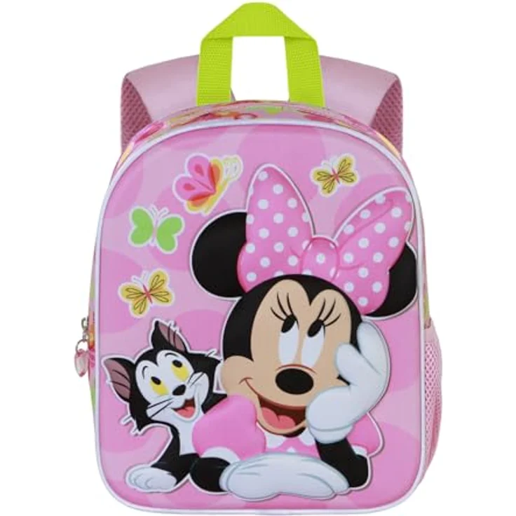 Disney Minnie Maus Kitten-Elite 3D Rucksack, rosa, Kindergartenrucksack mit gepolstertem Rücken, 25 x 30 cm, Kapazität 7 L – Bild 2