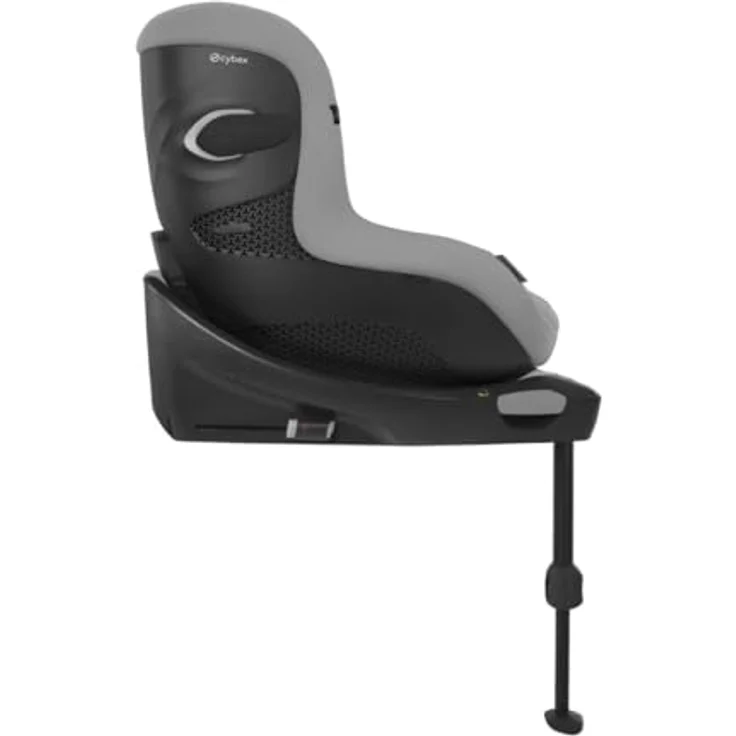 Cybex Sirona Gi Plus i-Size, Reboard Kindersitz mit 360° Drehung und Luftzirkulation, Stone Grey, Modell 2025 – Bild 4