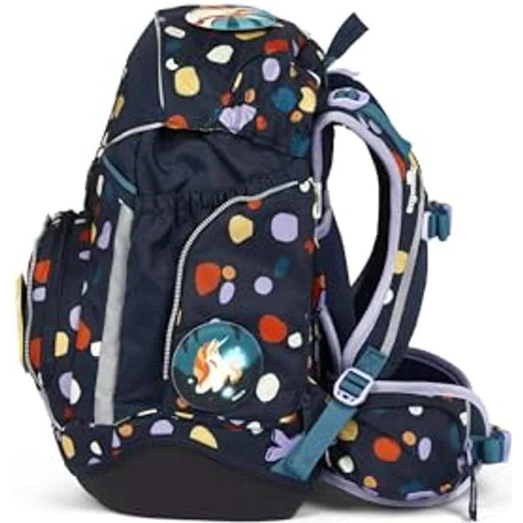 ergobag Schulranzen pack Set (6-tlg.), ergonomischer Schulrucksack mit Your-Size-System und individuellen Kletties aus recycelten PET-Flaschen – Bild 4