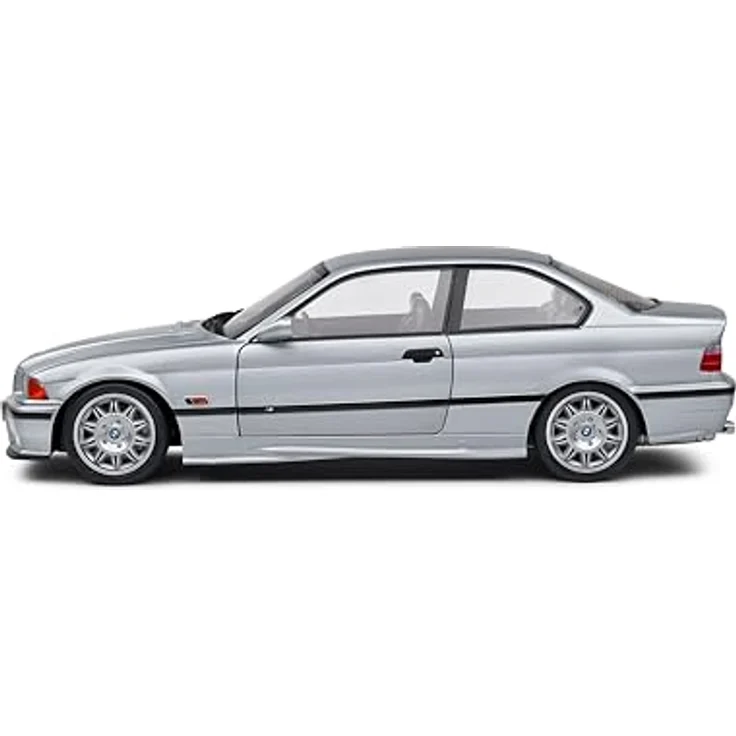 Solido BMW E36 M3 Coupé 1990, Diecast Modellauto im Maßstab 1:18, silberne Lackierung, bewegliche Türen und detaillierte Innenausstattung für Sammler & BMW-Fans – Bild 3