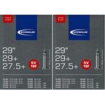 2X Schwalbe SV 19F 29 Plus Freeride Schlauch Sclaverand Ventil
