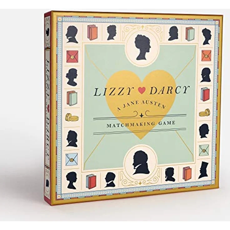 CROWN Lizzy Loves Darcy: Ein Jane Austen Matchmaking-Spiel, Brettspiel für 2-6 Spieler – Bild 2