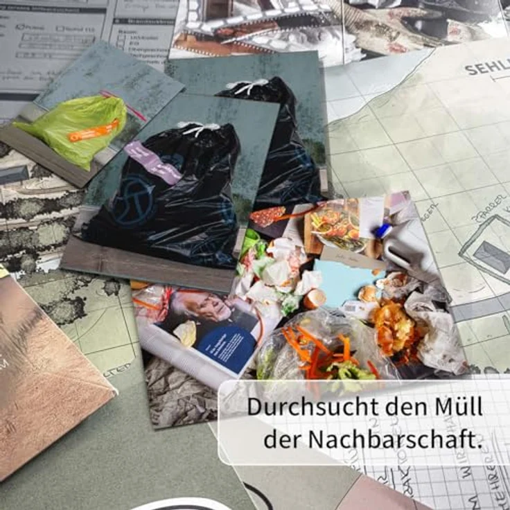 MAGNIFICUM Krimispiel: Der Brand - EIN Dorf und Seine Geheimnisse, Detektivspiel, Escape Room Spiel für Erwachsene, Realitätsnahes Krimispiel für zu Hause, barrierefrei für Menschen ohne Gehör, von echten Kriminologen getestet – Bild 5