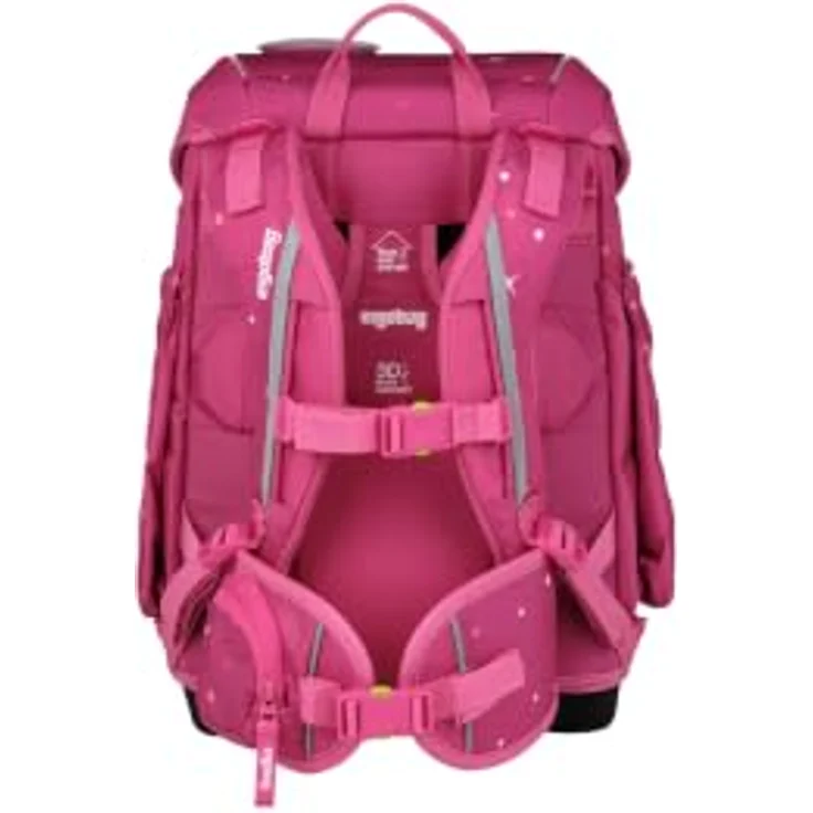ergobag cubo Schulranzen-Set ZauBärschloss, 21 Liter Volumen, wasserabweisend, mit gefülltem Federmäppchen und Sportbeutel – Bild 4