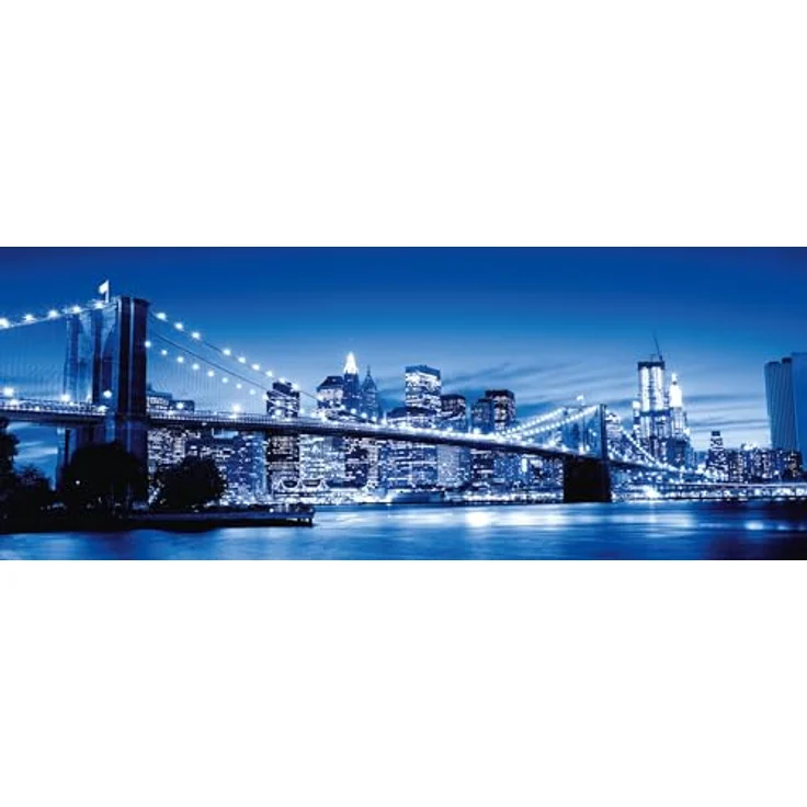 Ravensburger Puzzle 12000438 - Leuchtendes New York - 1000 Teile Puzzle für Erwachsene und Kinder ab 14 Jahren, Stadt-Puzzle New York – Bild 1