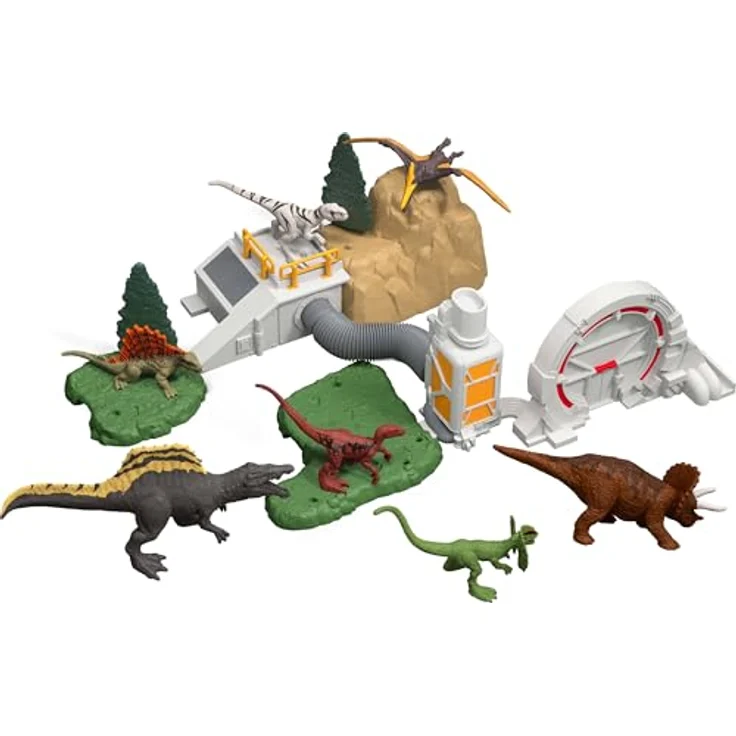Jurassic World Wild Roar Adventskalender, Spielzeugfigur 30cm, mehrfarbig für Kinder ab 4 Jahren – Bild 6