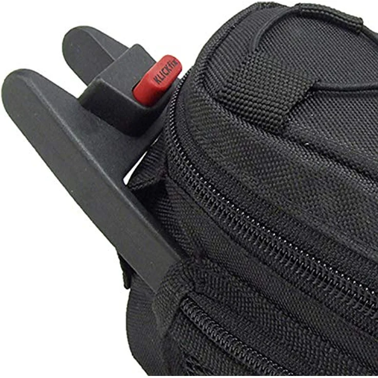 KlickFix 0216CS Unisex Contoura Satteltasche, Schwarz, 22 x 12 15 cm EU – Bild 2