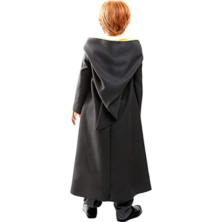 Funidelia Harry Potter Hufflepuff Kostüm 100% OFFIZIELLE für Jungen und Mädchen Größe 7-9 Jahre - Bunt, Robe Hogwarts & Zauberer, Film und Serien – Bild 5