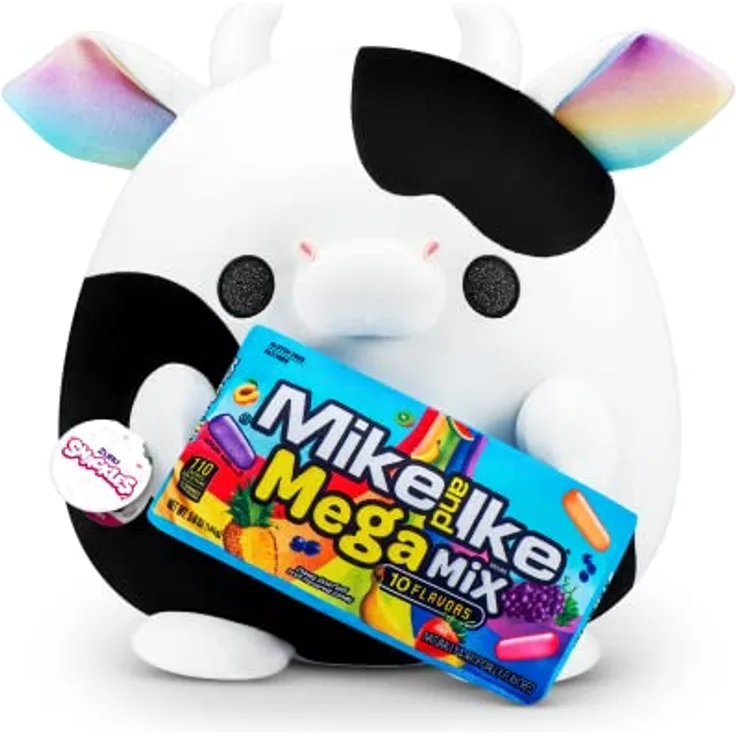 Snackles groß Daisy, Kuh (Mike and IKE) ZURU, 35 cm großen Plüschtier (Kuh)
