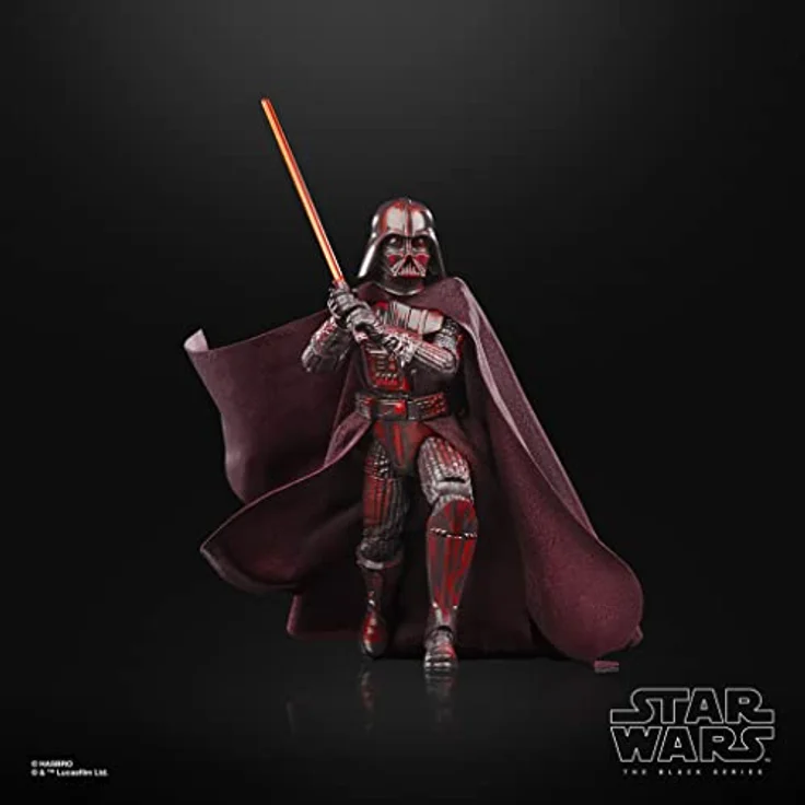Hasbro Star Wars The Black Series Deluxe, Darth Vader Figur aus "Die Rückkehr der Jedi-Ritter", 15 cm mit Lichtschwert-Accessoire und mehreren Bewegungspunkten – Bild 5