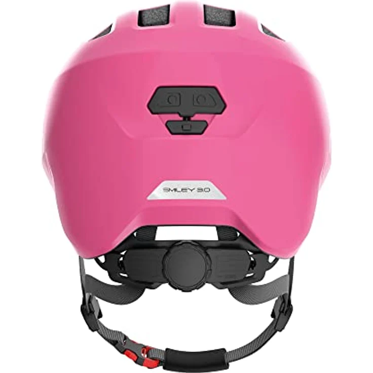 Abus Smiley 3. 0 LED Helm Shiny Pink – Bild 4