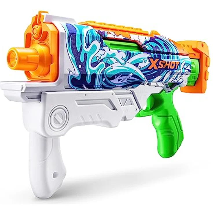 XSHOT Water Fast-Fill Skins Hyperload Wasserblaster, 500 ml Wasserkapazität, schneller Auffüllmechanismus, Pumpmechanismus bis 10 m – Bild 4