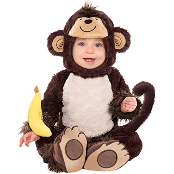 Amscan - Babykostüm Affe – Bild 2