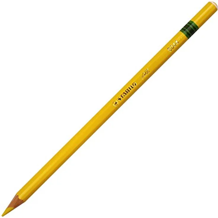 STABILO All Buntstift für fast alle Oberflächen - gelb, wasservermalbare Farbe