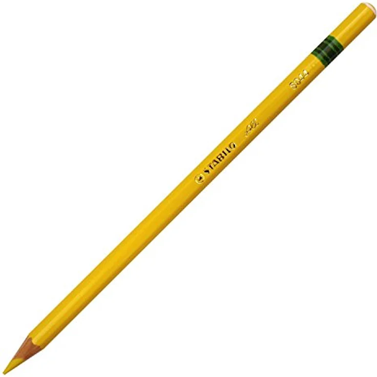 STABILO All Buntstift für fast alle Oberflächen - gelb, wasservermalbare Farbe
