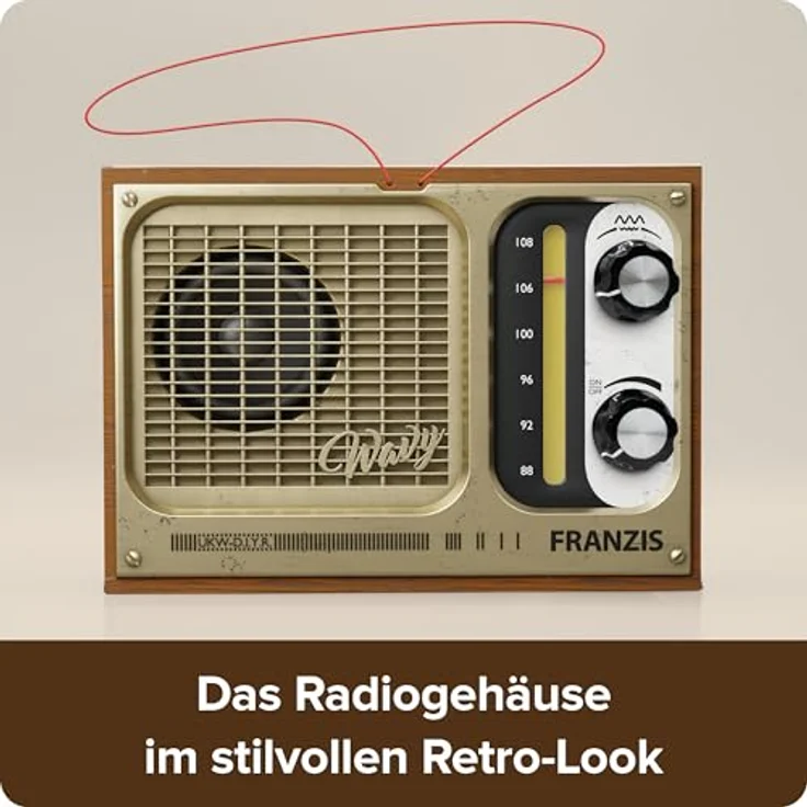 FRANZIS 67226 - Das UKW-Radio zum Selberbauen (ohne Löten) - Erleben sie klaren Klang und digitale Präzision, inkl. 36-seitigem Handbuch – Bild 2